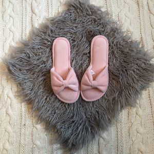 Charter Club large 9-10 PINK slipper slide NWOT